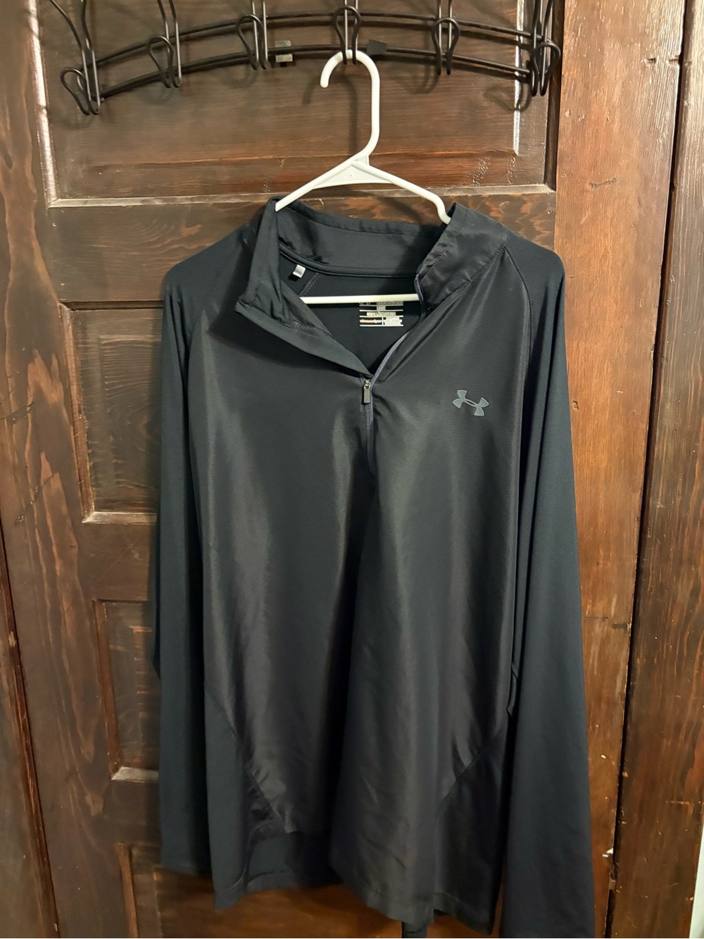 Under Armour Black Loose-Fit 2XL Performance Pullover